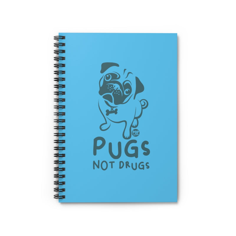Load image into Gallery viewer, Pugs Not Drugs Notebook
