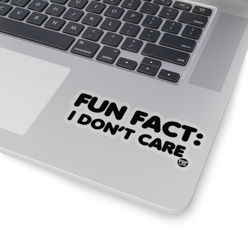 Load image into Gallery viewer, Fun Fact Don&#39;t Care Sticker
