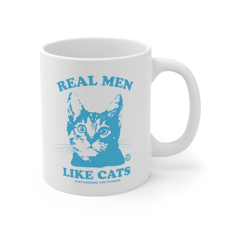 Load image into Gallery viewer, Real Men Like Cats Mug
