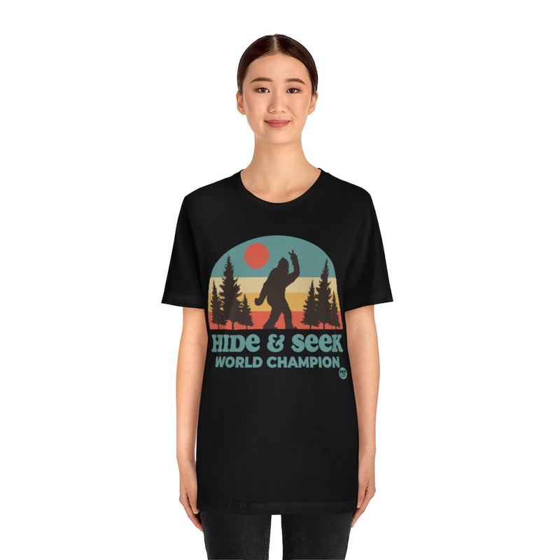 Load image into Gallery viewer, Hide And Seek Champion Bigfoot Unisex Tee
