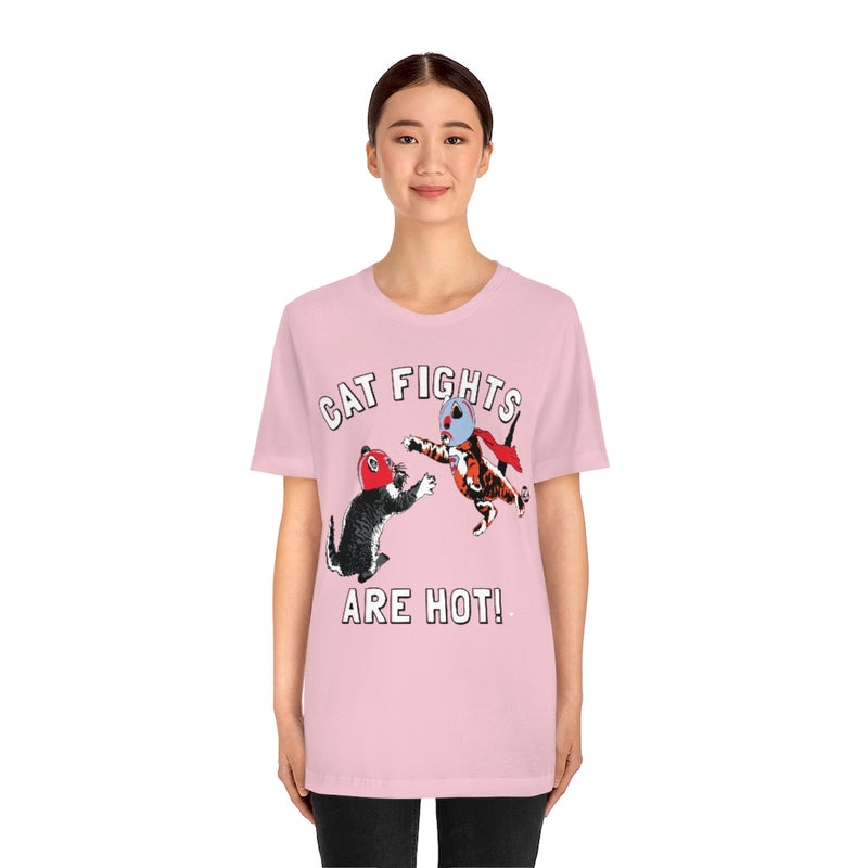 Load image into Gallery viewer, Cat Fights Are Hot Unisex Tee
