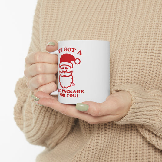 Santa Big Package Mug