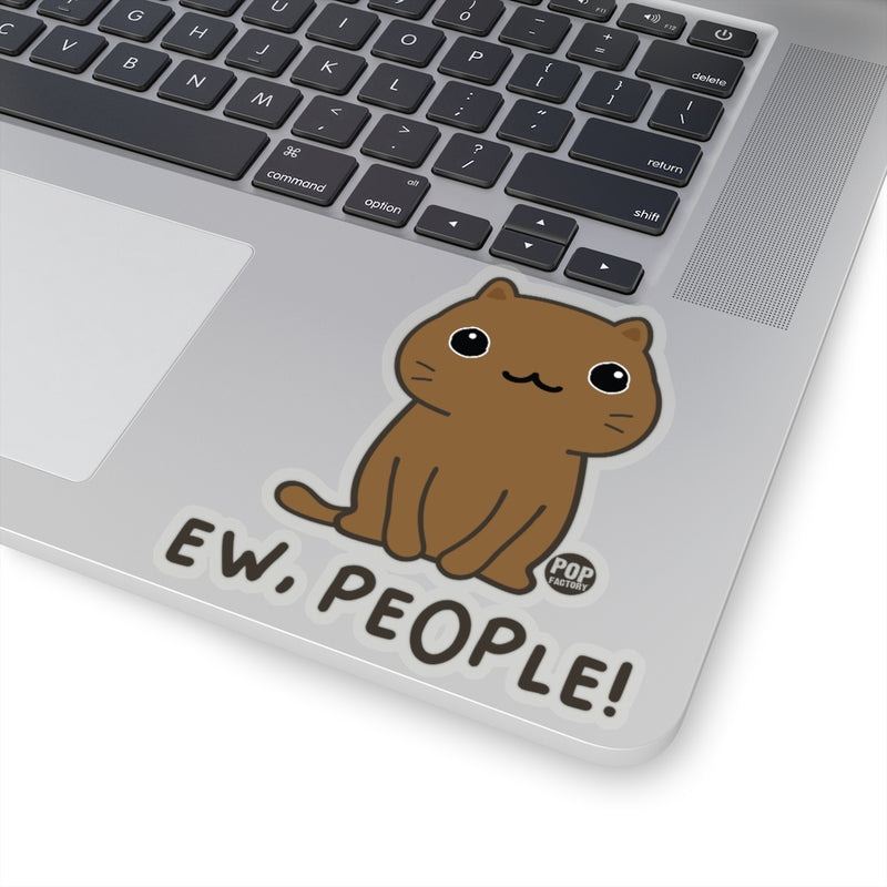 Load image into Gallery viewer, Ew People Cat Sticker
