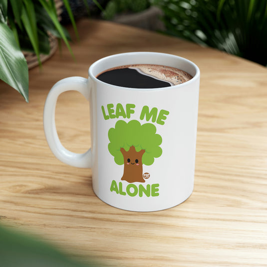 Leaf Me Alone Tree Mug