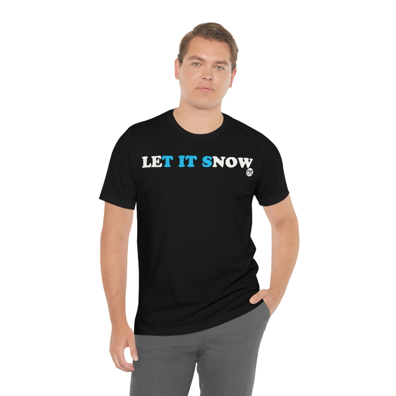 Load image into Gallery viewer, Let It Snow Tits Unisex Tee

