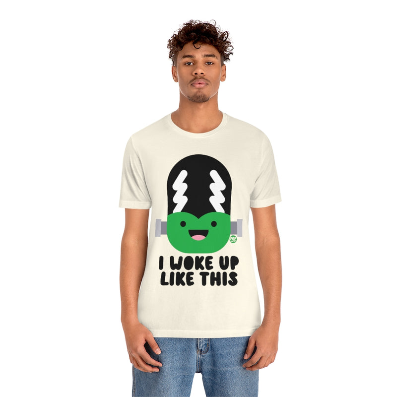 Load image into Gallery viewer, I Woke Up Like This Bride Frankenstein Unisex Tee
