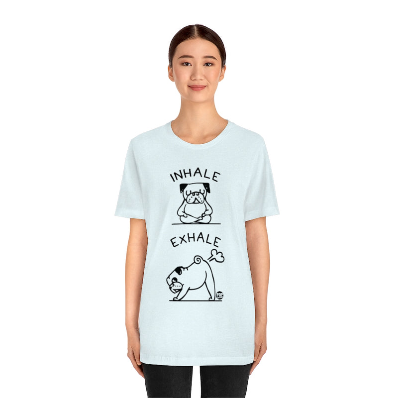 Load image into Gallery viewer, Inhale Exhale Dog Unisex Tee
