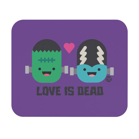 Love Is Dead Frankenstein Mouse Pad
