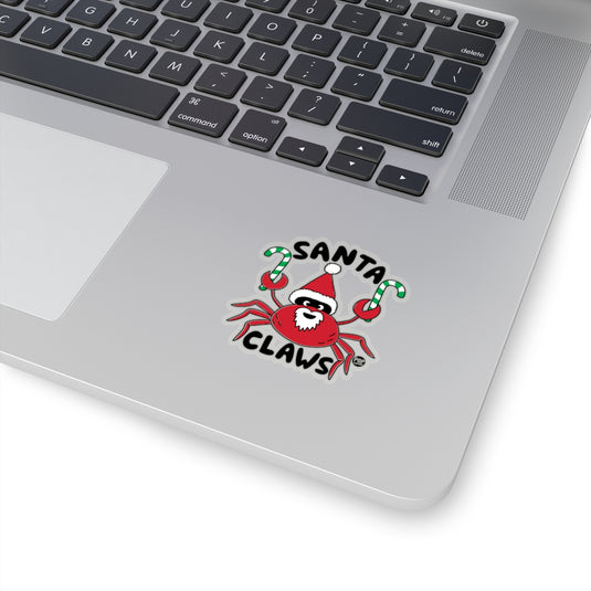 Santa Claws Crab Sticker