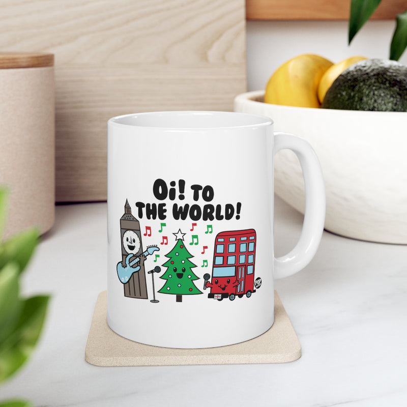 Load image into Gallery viewer, Uk - Oi To The World Xmas Mug
