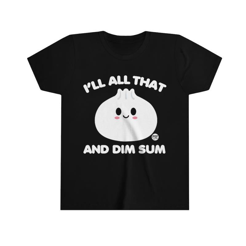 Load image into Gallery viewer, All That Dim Sum Youth Short Sleeve Tee
