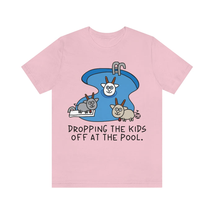 Dropping Kids Off At Pool Unisex Tee