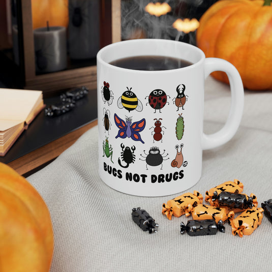 Bugs Not Drugs Mug