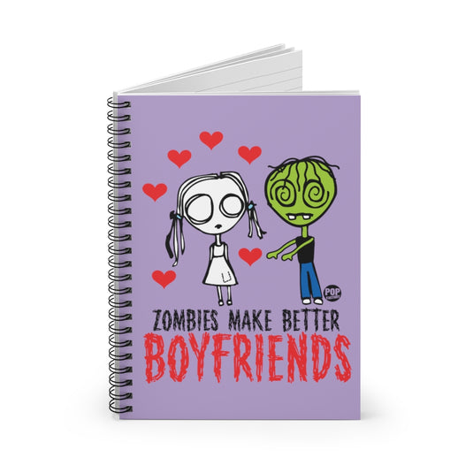 Eve L - Zombies Better Boyfriends Notebook