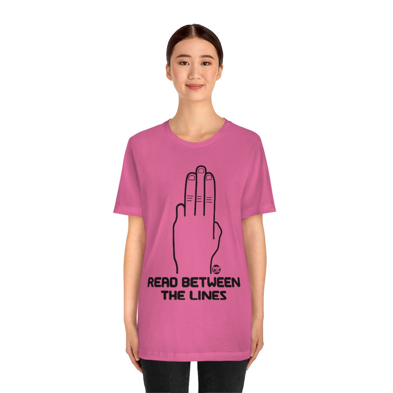 Load image into Gallery viewer, Read Between The Lines Unisex Tee
