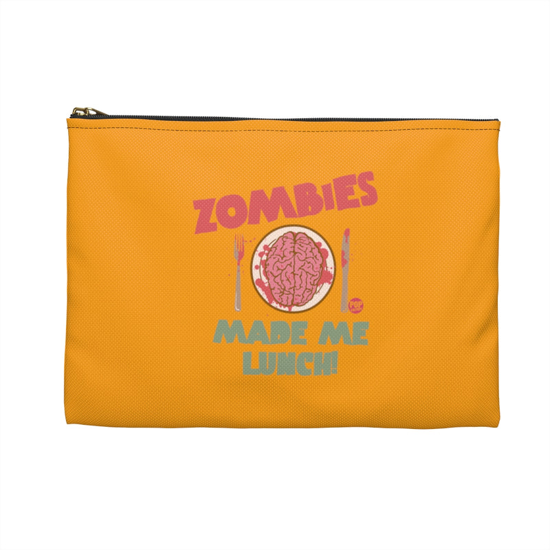 Load image into Gallery viewer, Zombies Made Lunch Zip Pouch
