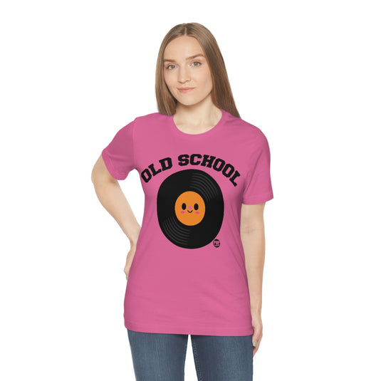 Old School Record Unisex Tee