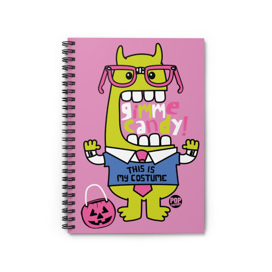 Gimme Candy Monster Notebook