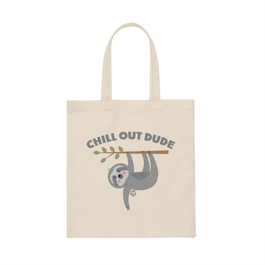 Chill Out Dude Sloth Tote