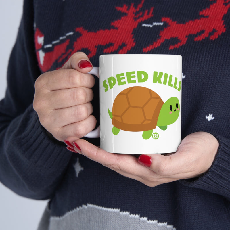 Load image into Gallery viewer, Speed Kills Turtle Mug
