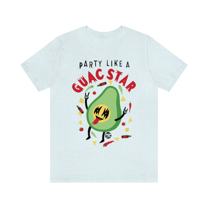 Party Like Guac Star Unisex Tee