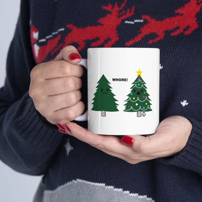 Load image into Gallery viewer, Xmas Tree Whore Mug
