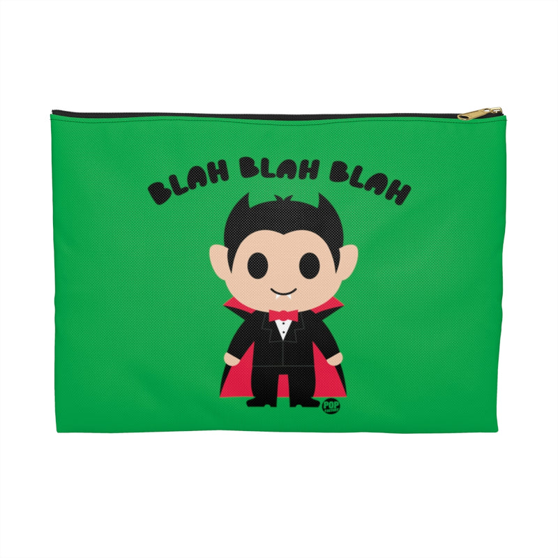 Load image into Gallery viewer, Blah Blah Dracula Zip Pouch
