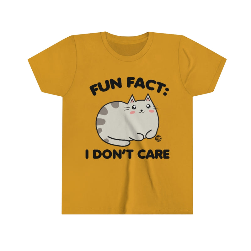 Load image into Gallery viewer, Fun Fact Cat Youth Short Sleeve Tee
