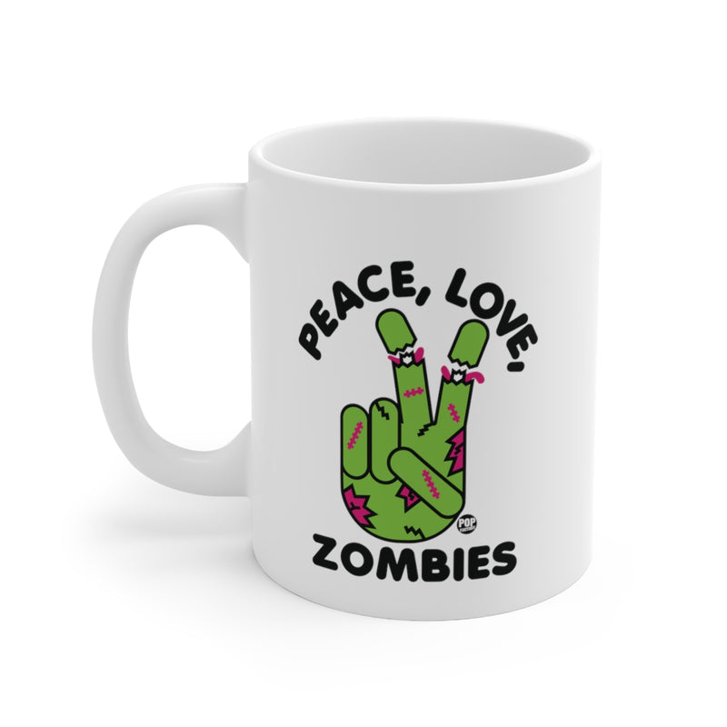 Load image into Gallery viewer, Peace Love Zombies Mug
