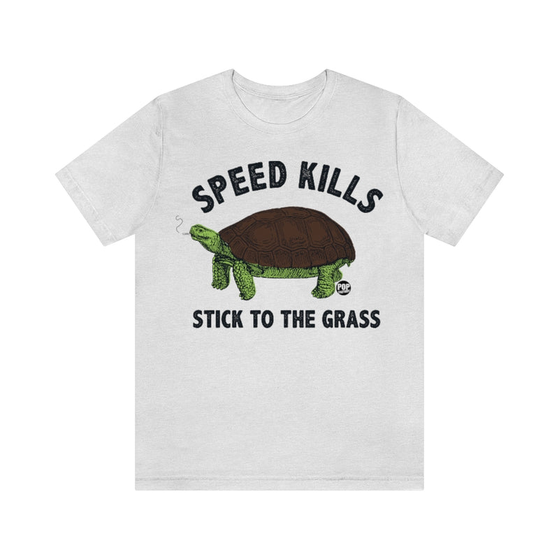 Load image into Gallery viewer, Speed Kills Grass Turtle Unisex Tee
