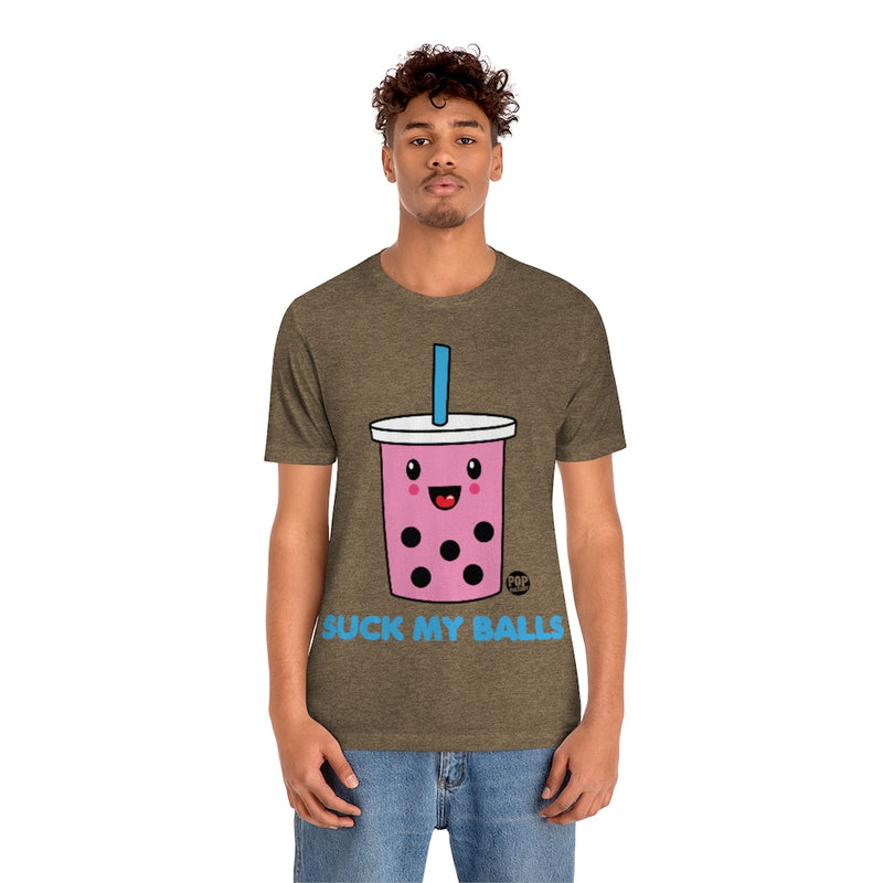 Load image into Gallery viewer, Suck My Balls Boba Unisex Tee
