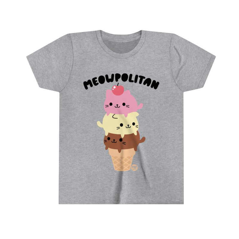 Load image into Gallery viewer, Meowpolitan Youth Short Sleeve Tee
