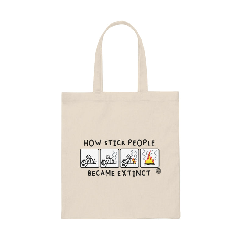 Load image into Gallery viewer, Stick People Extinct Tote
