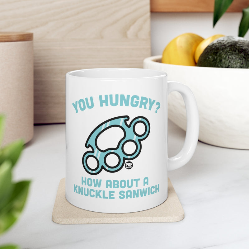 Load image into Gallery viewer, Hungry Knuckle Sandwich Mug
