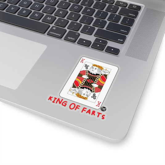King Of Farts Sticker