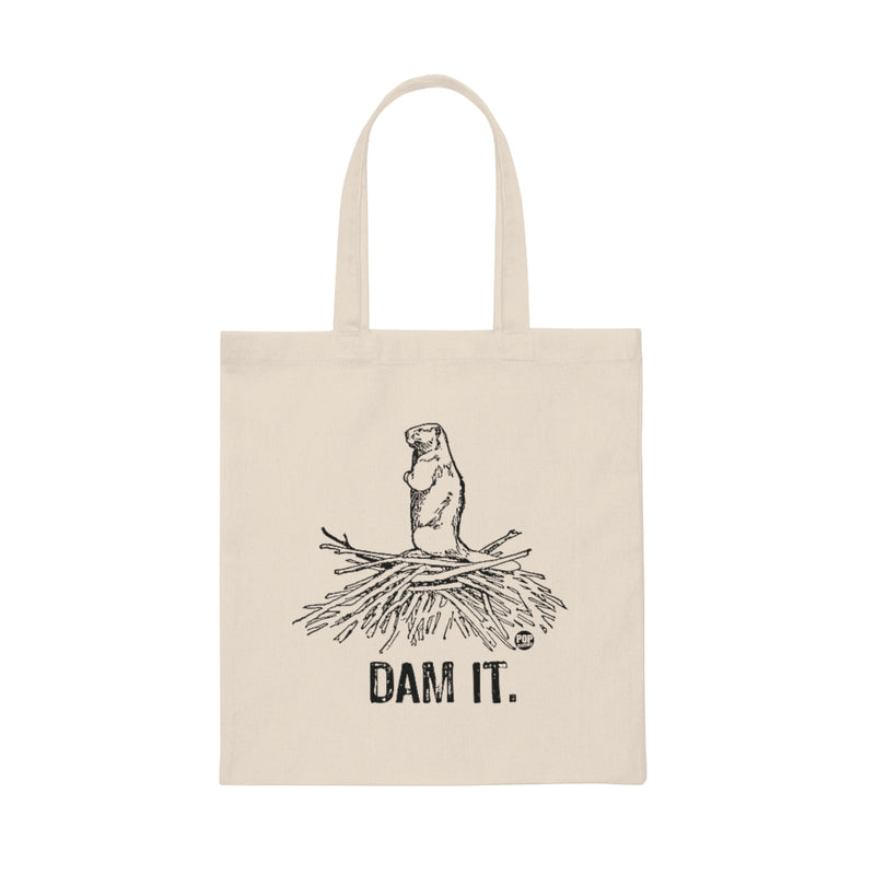 Load image into Gallery viewer, Dam It Beaver Tote
