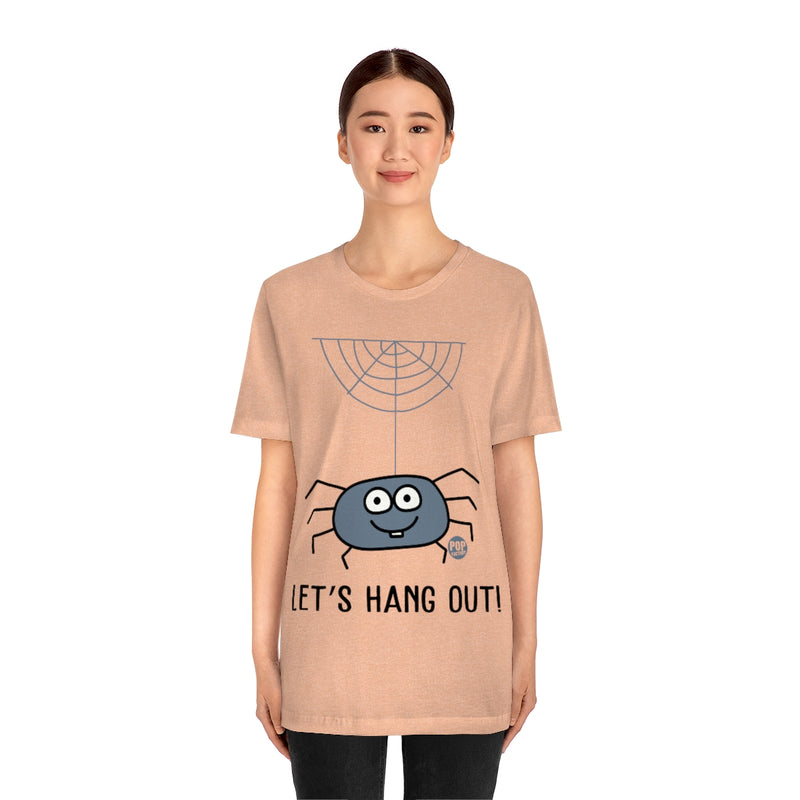 Load image into Gallery viewer, Let&#39;s Hang Out Spider Unisex Tee
