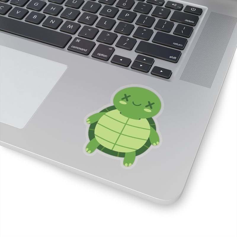 Load image into Gallery viewer, Deadimals Turtle Sticker
