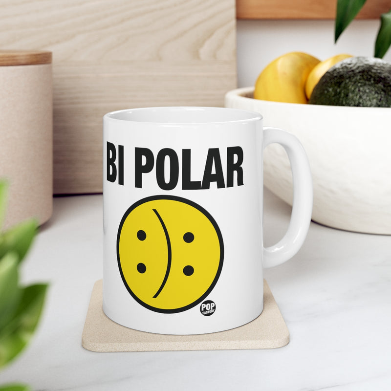 Load image into Gallery viewer, Bi Polar Smiley Mug
