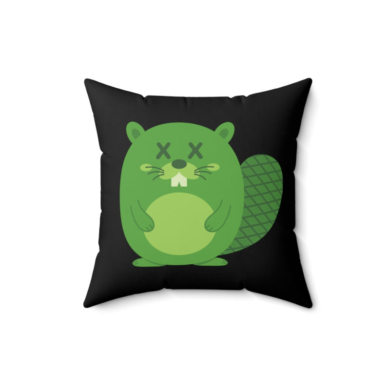 Load image into Gallery viewer, Deadimals Beaver Pillow

