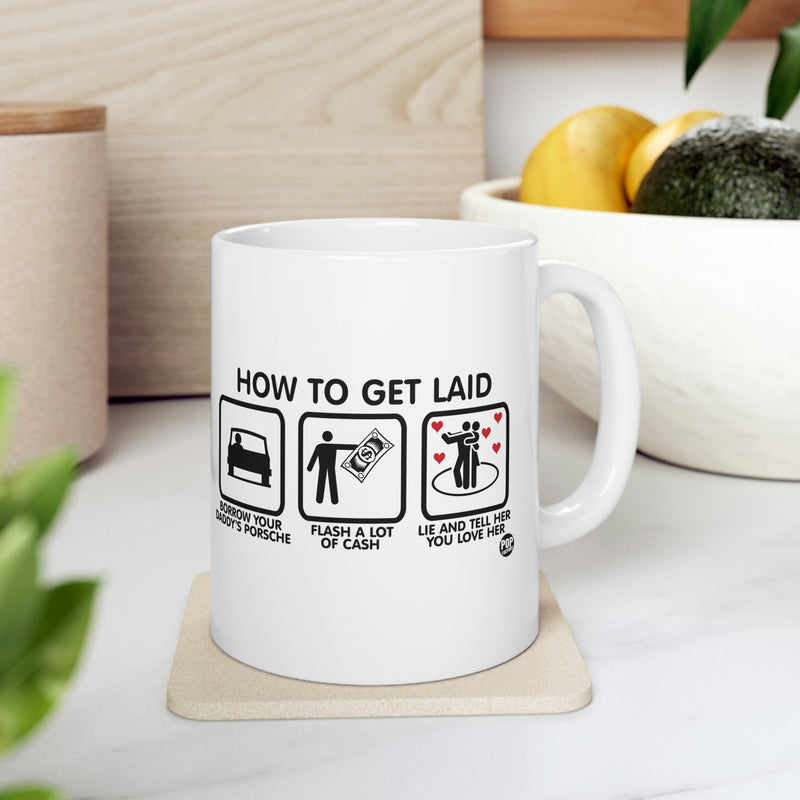 Load image into Gallery viewer, How To Get Laid Mug
