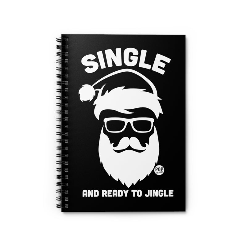 Load image into Gallery viewer, Single Ready Jingle Santa Notebook
