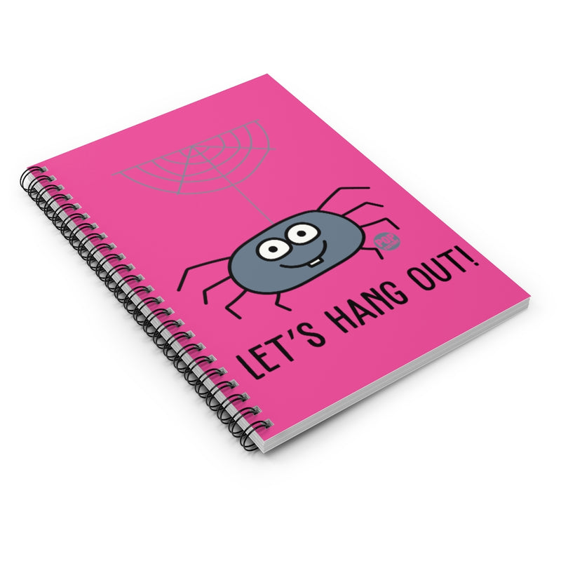 Load image into Gallery viewer, Let&#39;s Hang Out Spider Notebook
