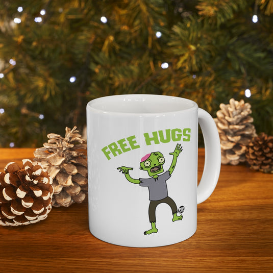 Free Hugs Zombie Mug