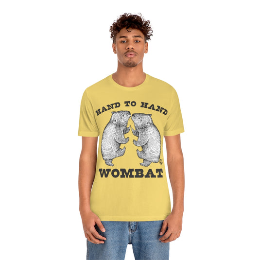 Hand To Hand Wombat Unisex Tee