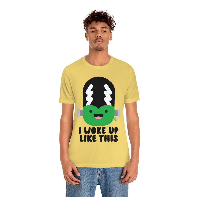 Load image into Gallery viewer, I Woke Up Like This Bride Frankenstein Unisex Tee
