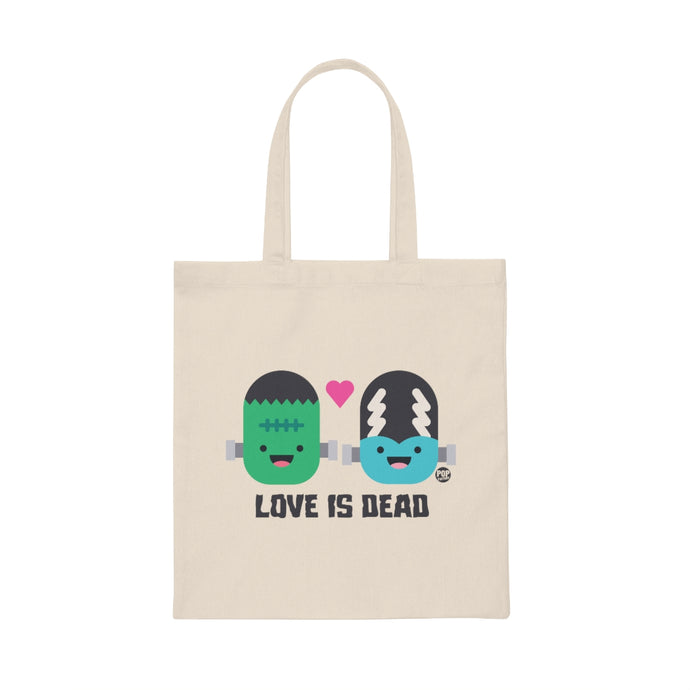 Love Is Dead Frankenstein Tote