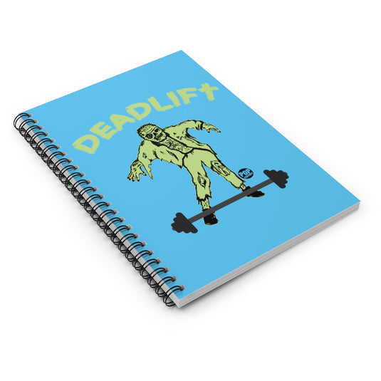 Deadlift Zombie Notebook