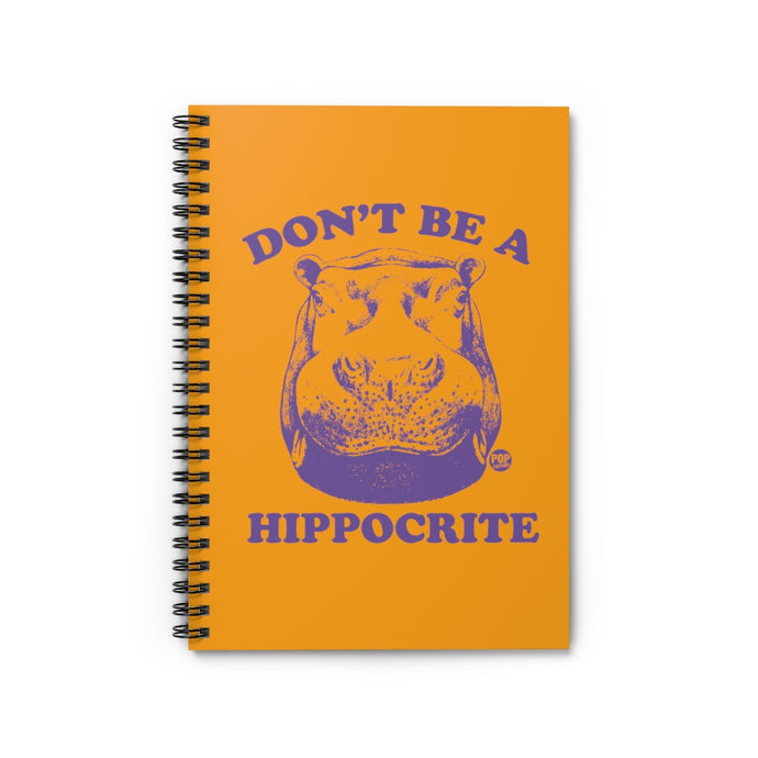 Don't Be Hippocrite Notebook