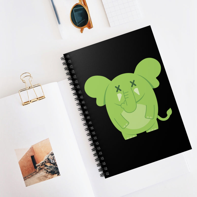 Load image into Gallery viewer, Deadimals Elephant Notebook
